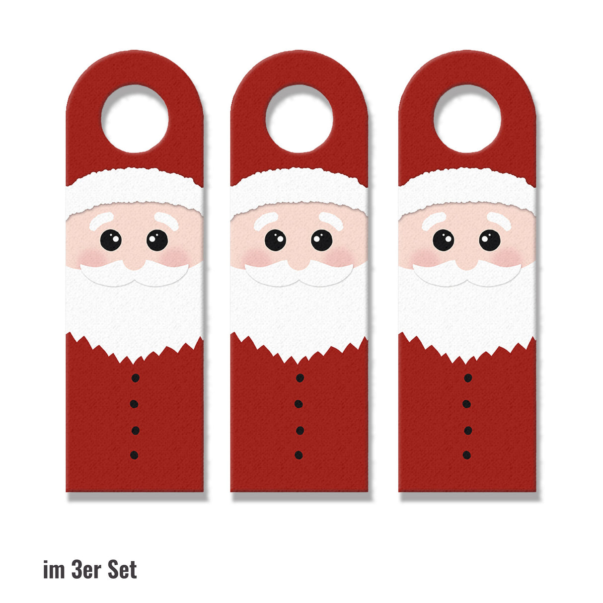 Weihnachtsmann Türhänger