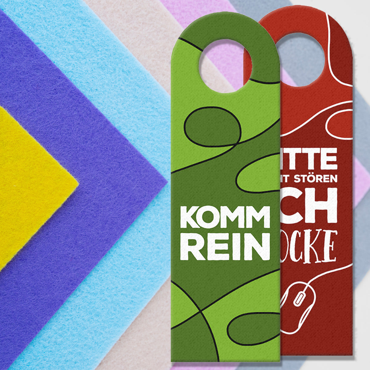 Nicht stören, ich zocke oder Komm rein Türhänger mit Zocker Motiv - gaming Spiel Game Zocker