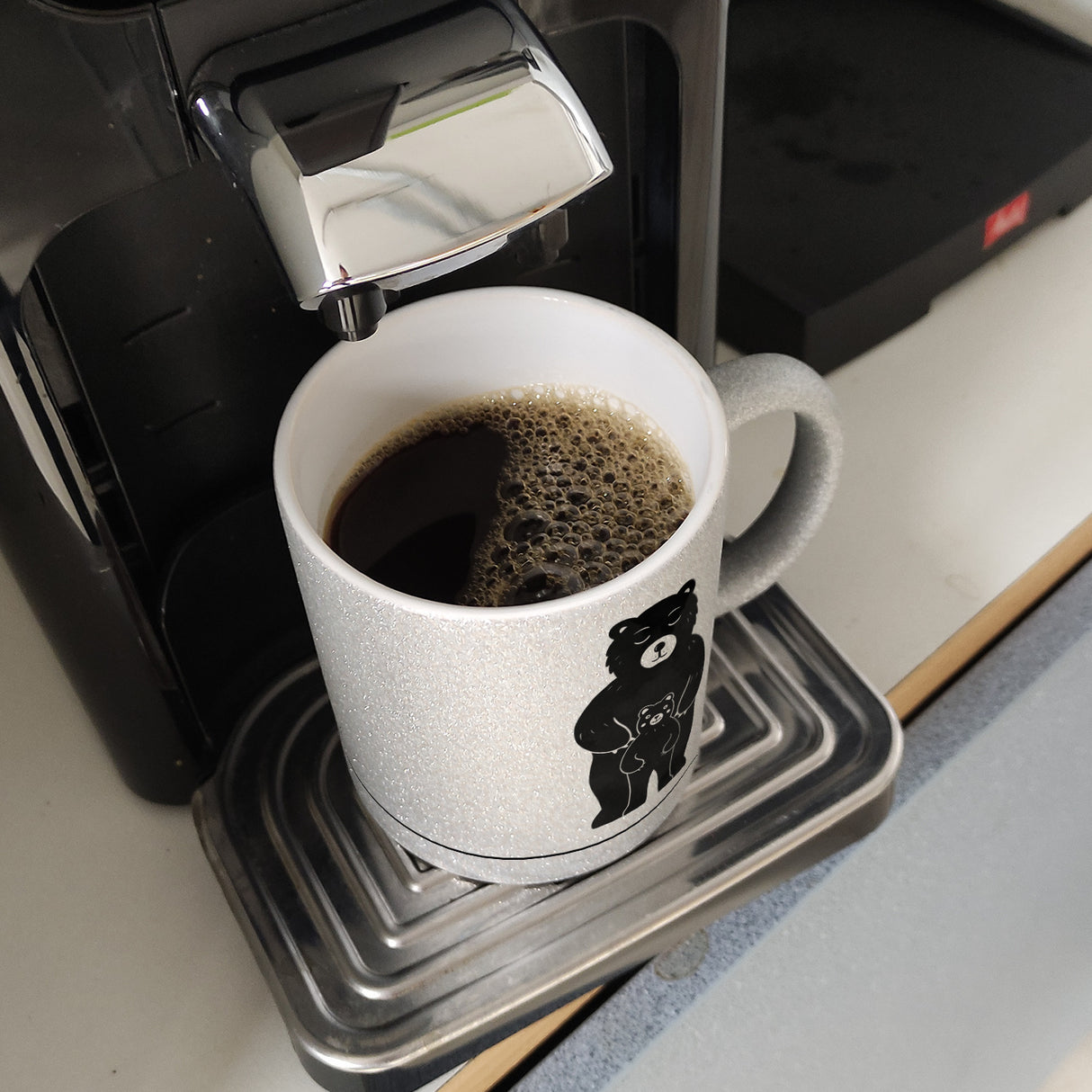 Mama Bär Kaffebecher mit süßem Bärenmotiv Kaffeebecher