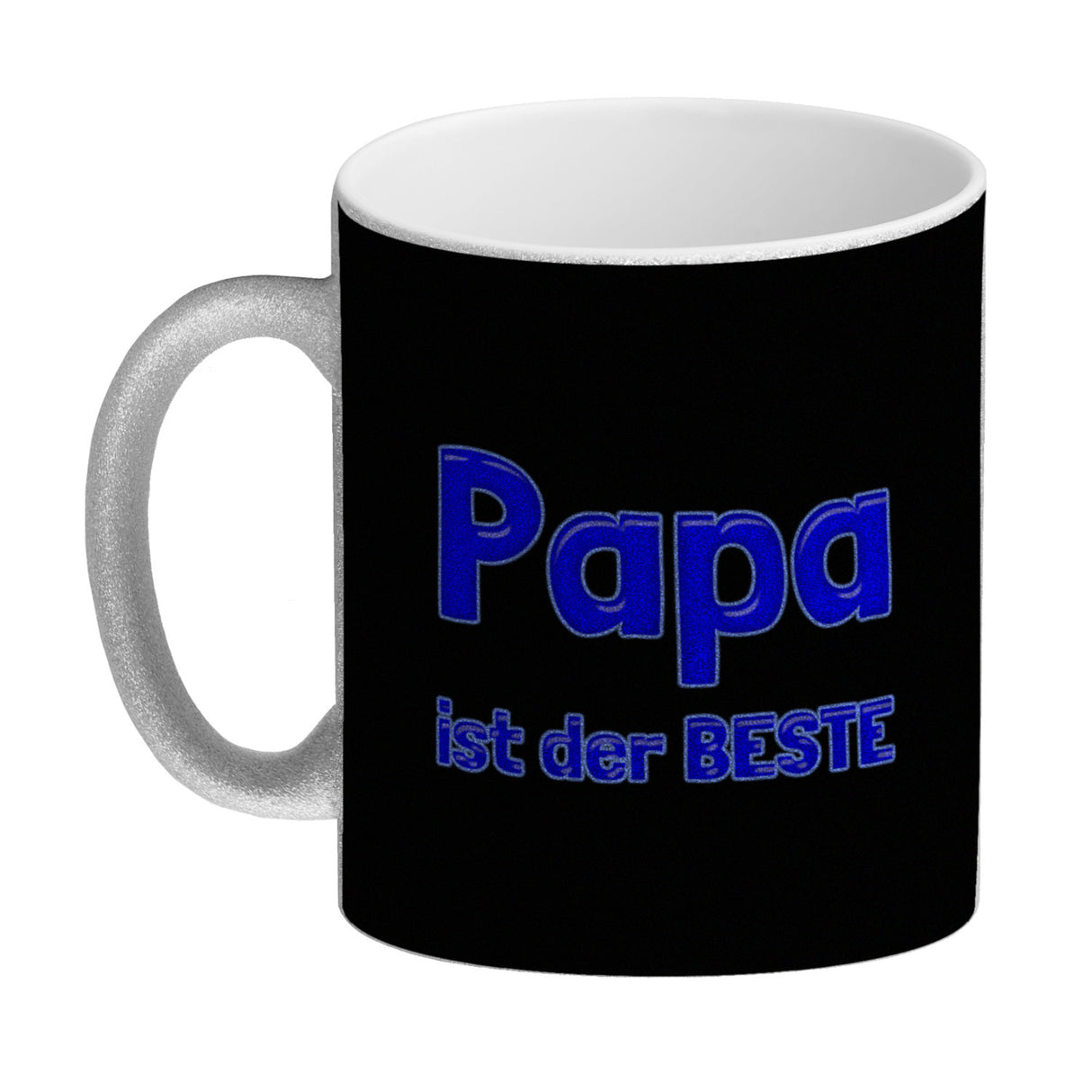 Papa ist der Beste Kaffeebecher und Blau