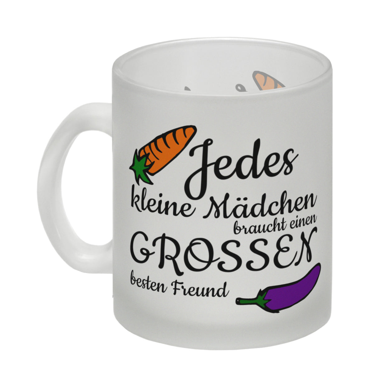 Jedes kleine Mädchen braucht einen Großen besten Freund Kaffeebecher Tasse