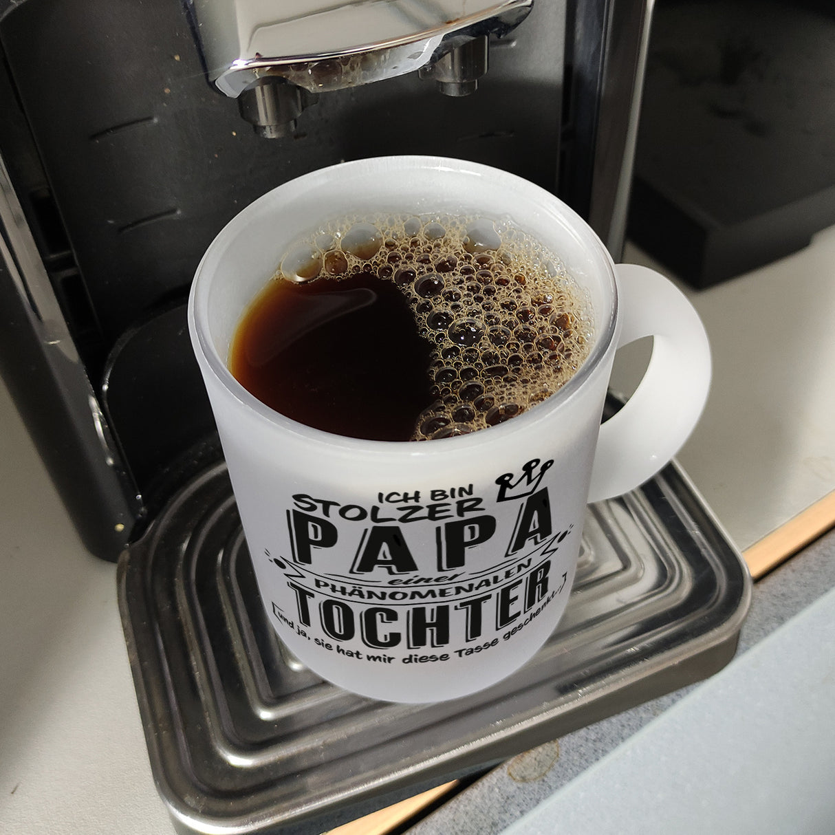 Ich bin stolzer Papa einer phänomenalen Tochter Kaffeebecher