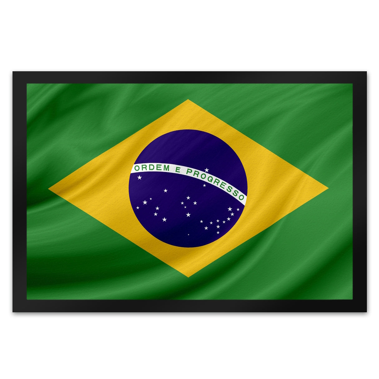 Brasilien Fahne und Flagge Fussmatte Fanartikel