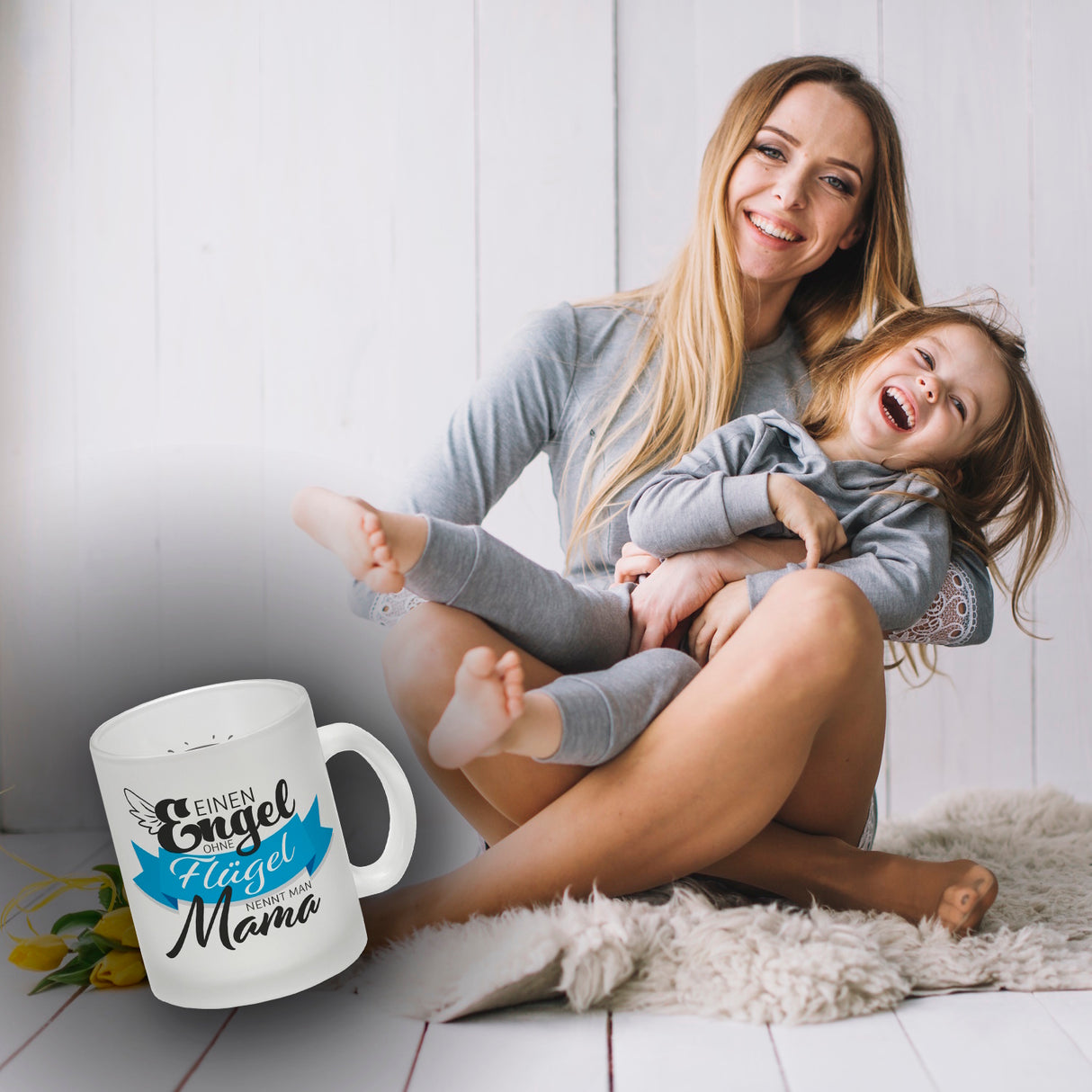 Ein Engel ohne Flügel nennt man Mama Kaffeebecher zum Muttertag