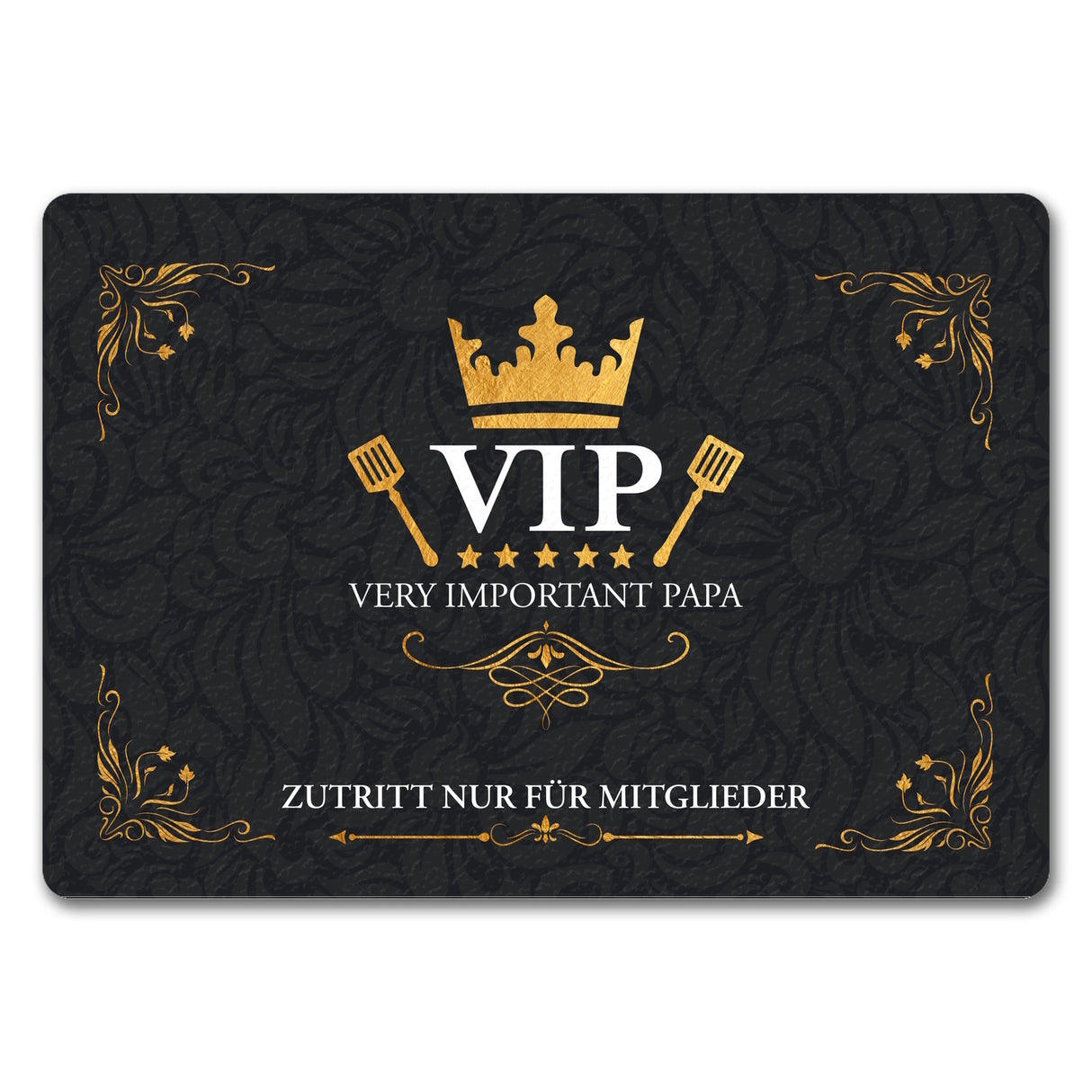Very Important Papa Fußmatte mit VIP Motiv