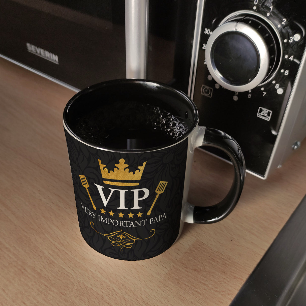 Very Important Papa Kaffeebecher mit VIP Motiv