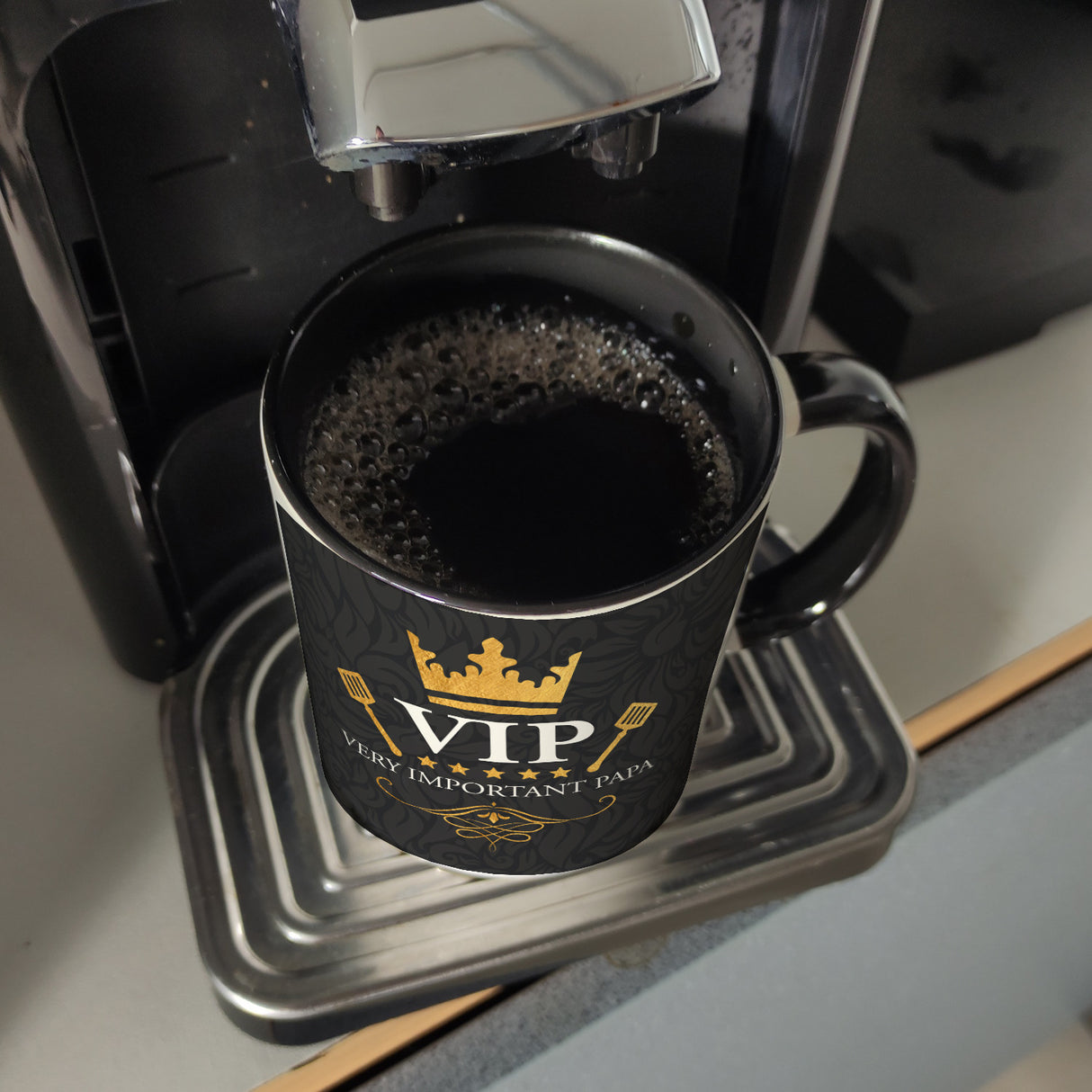 Very Important Papa Kaffeebecher mit VIP Motiv