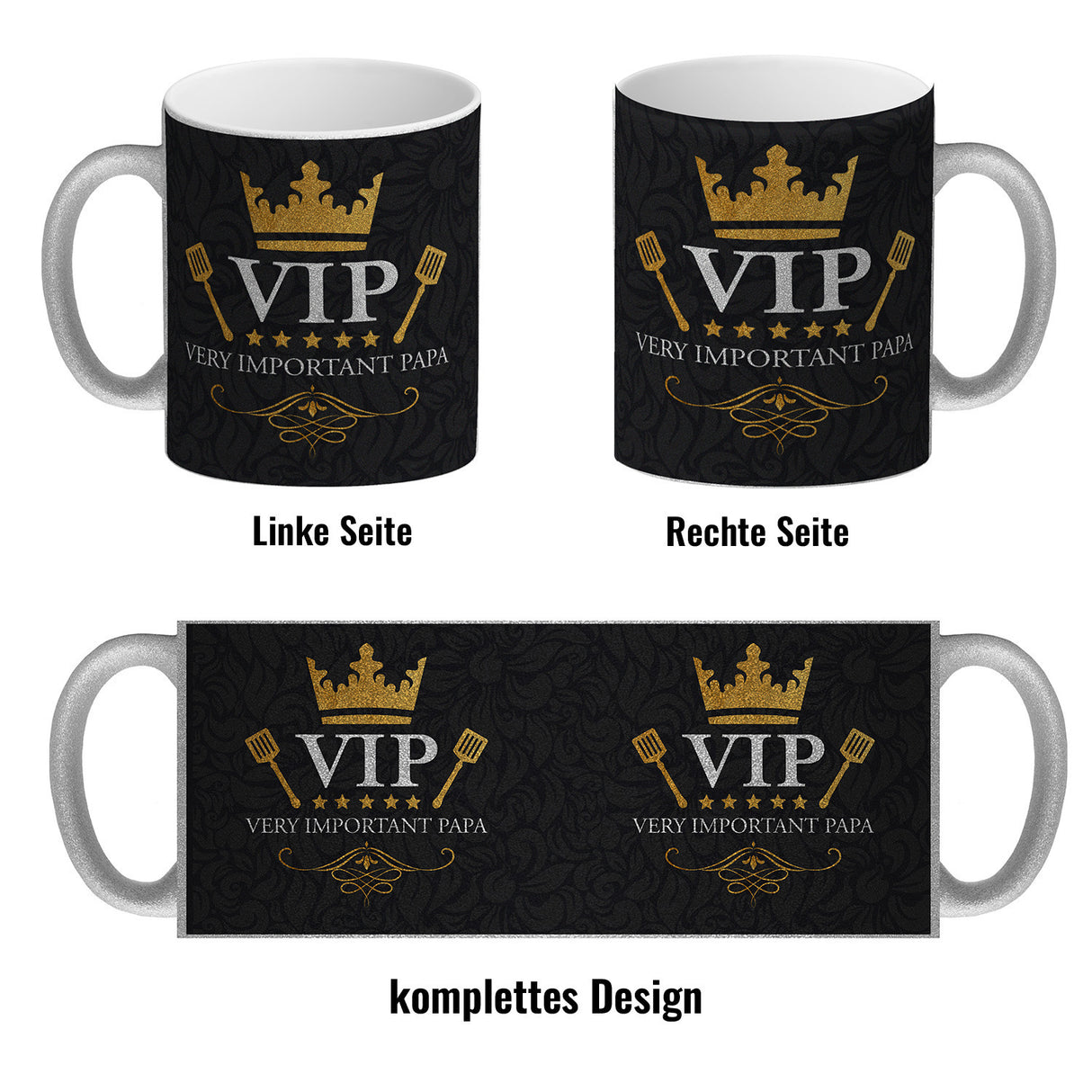 Very Important Papa Kaffeebecher mit VIP Motiv