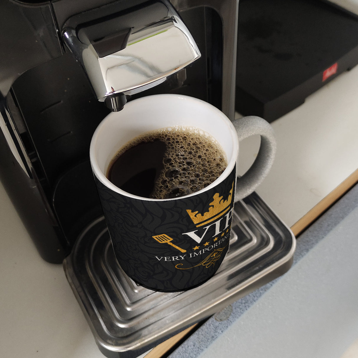 Very Important Papa Kaffeebecher mit VIP Motiv