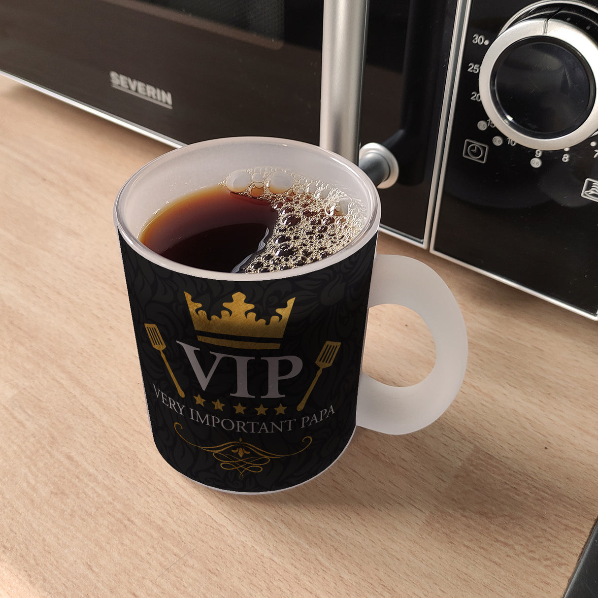 Very Important Papa Kaffeebecher mit VIP Motiv