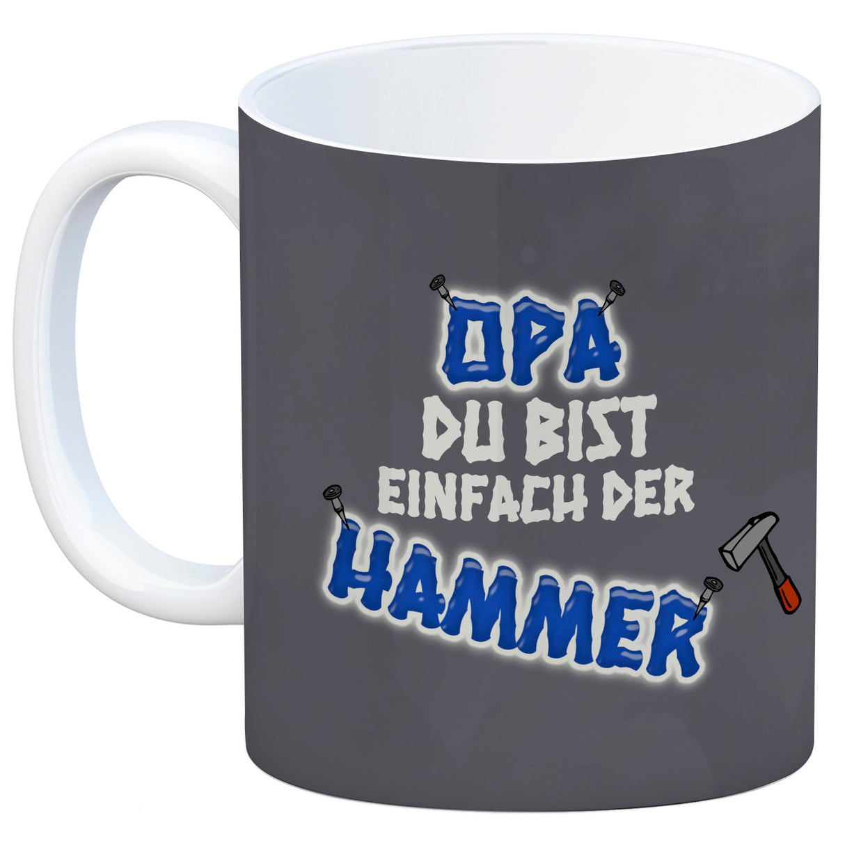 Kaffeebecher Papa Du bist einfach der Hammer - Vatertag Tasse