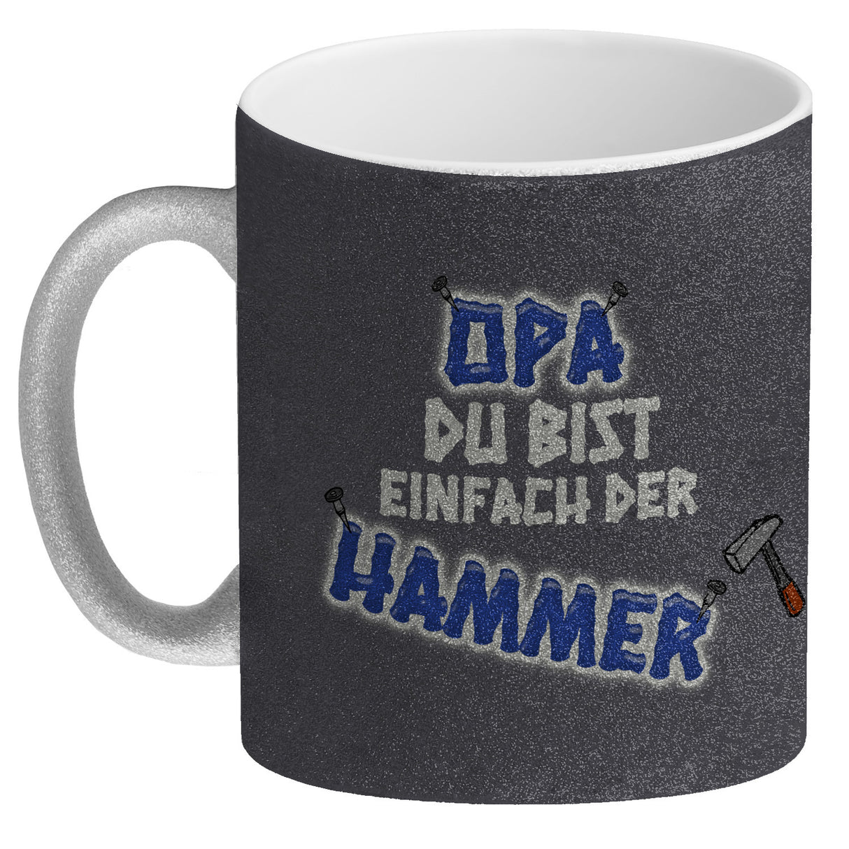 Kaffeebecher Papa Du bist einfach der Hammer - Vatertag Tasse