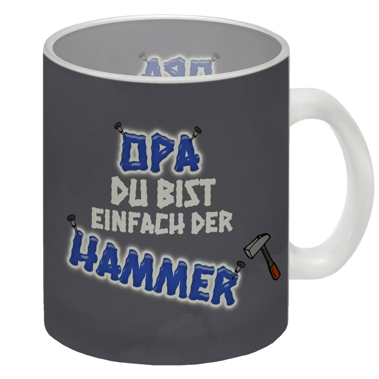 Kaffeebecher Papa Du bist einfach der Hammer - Vatertag Tasse