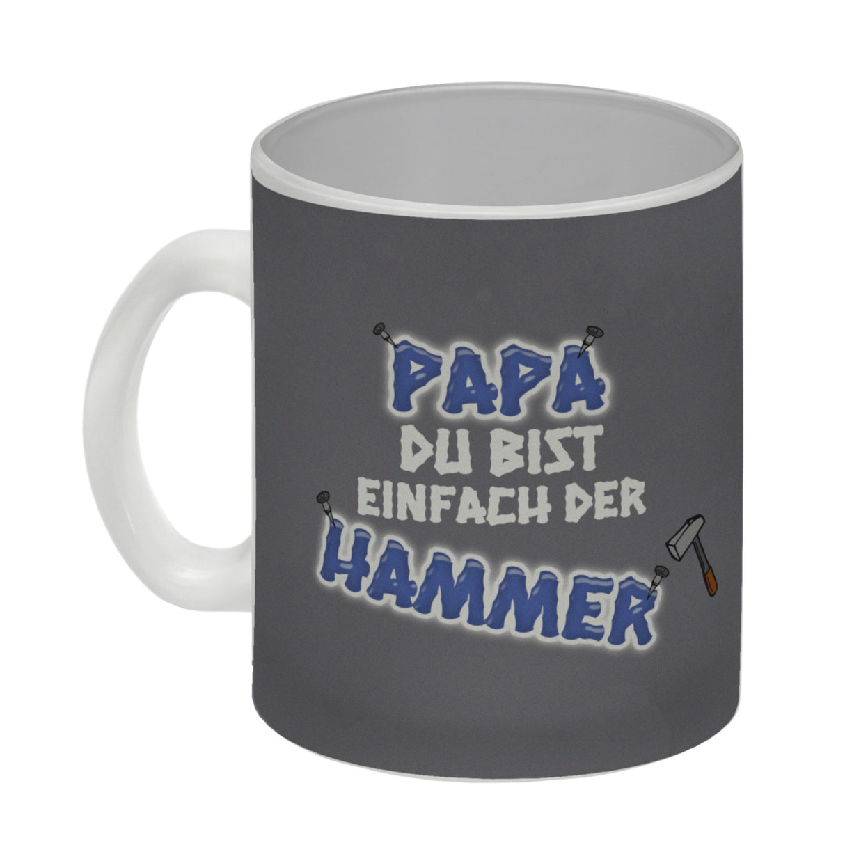 Kaffeebecher Papa Du bist einfach der Hammer - Vatertag Tasse