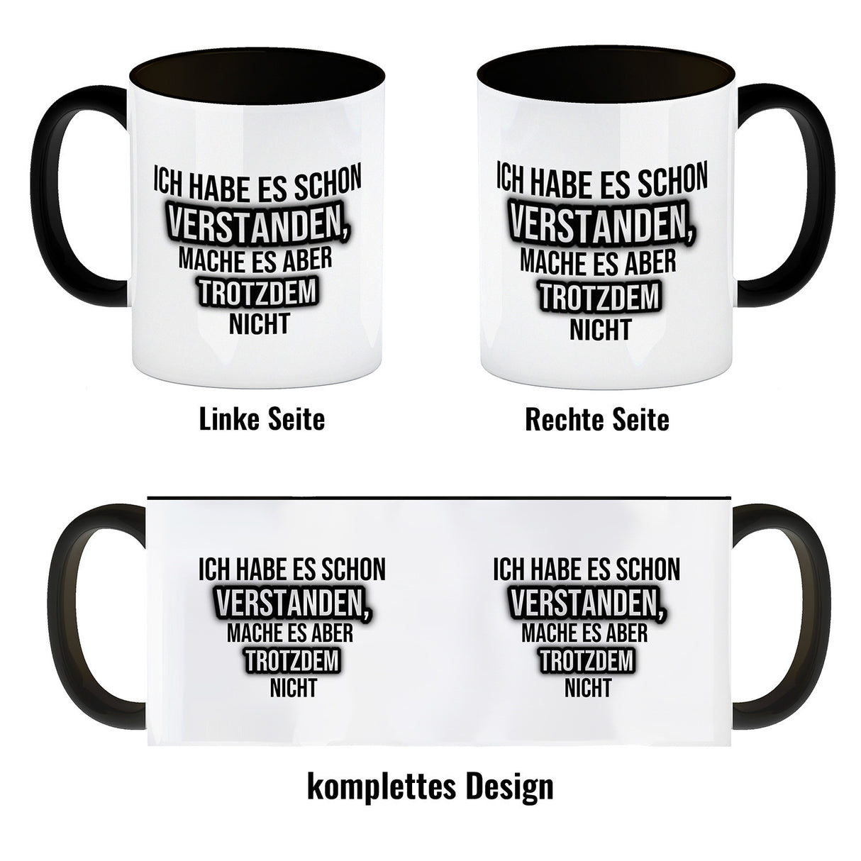 Kaffeebecher Ich habe es schon verstanden, mache es aber trotzdem nicht - Büro Kollegen