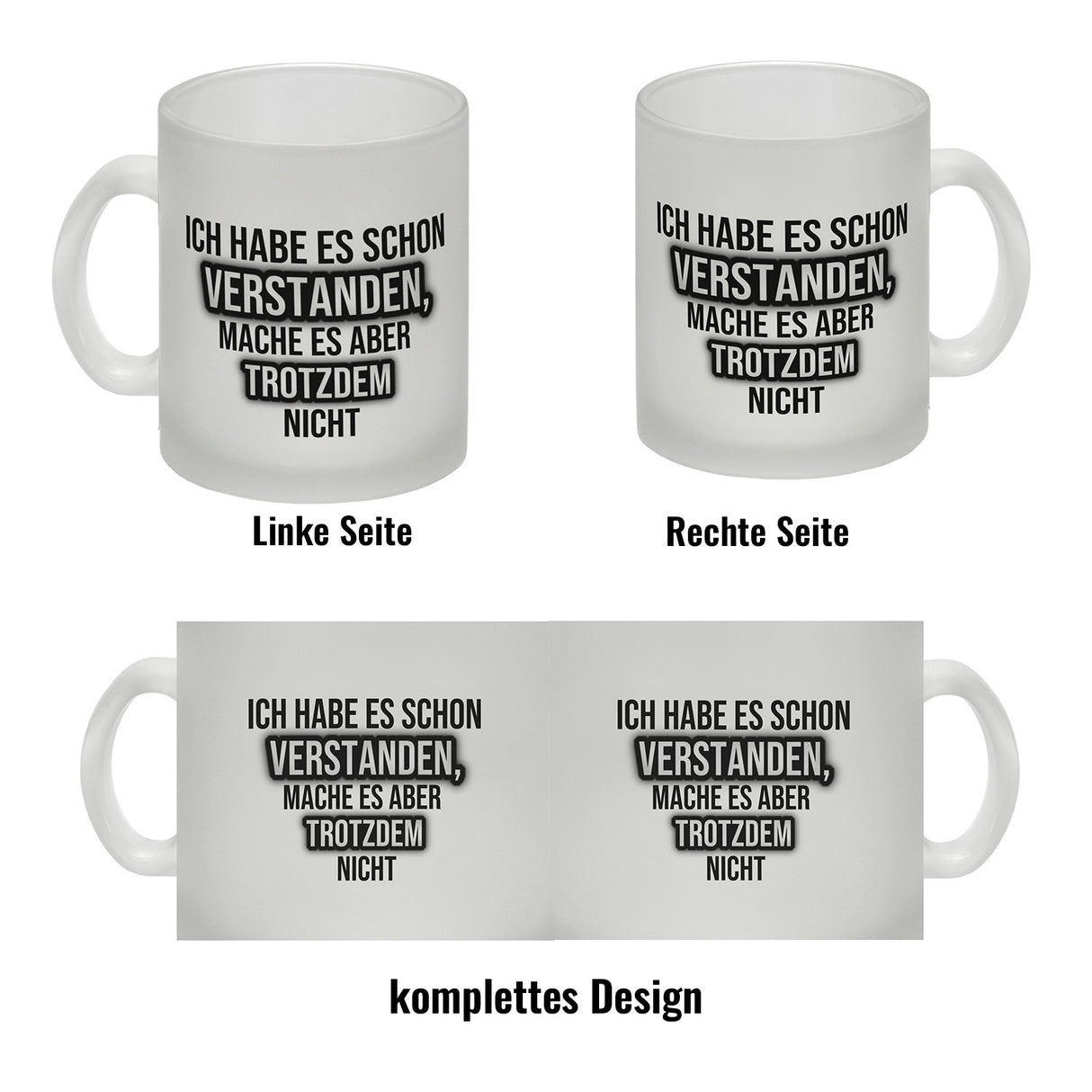 Kaffeebecher Ich habe es schon verstanden, mache es aber trotzdem nicht - Büro Kollegen