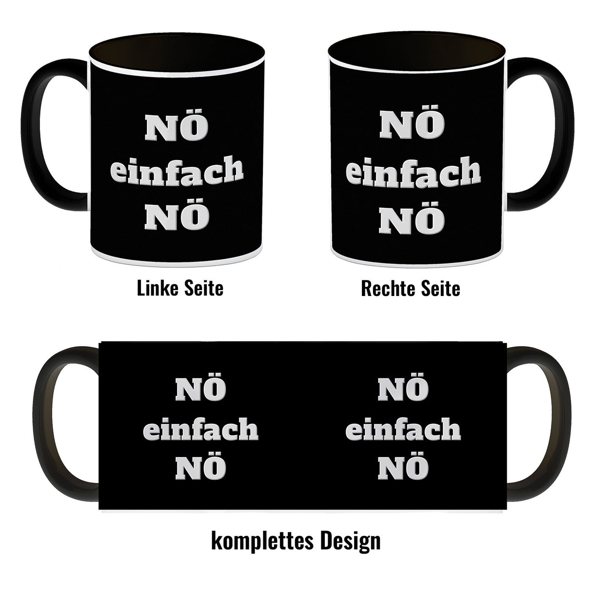 NÖ einfach NÖ Kaffeebecher mit Spruch