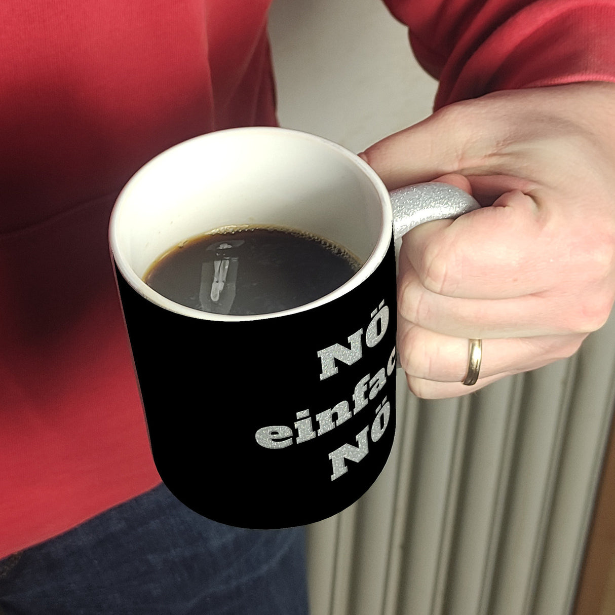NÖ einfach NÖ Kaffeebecher mit Spruch