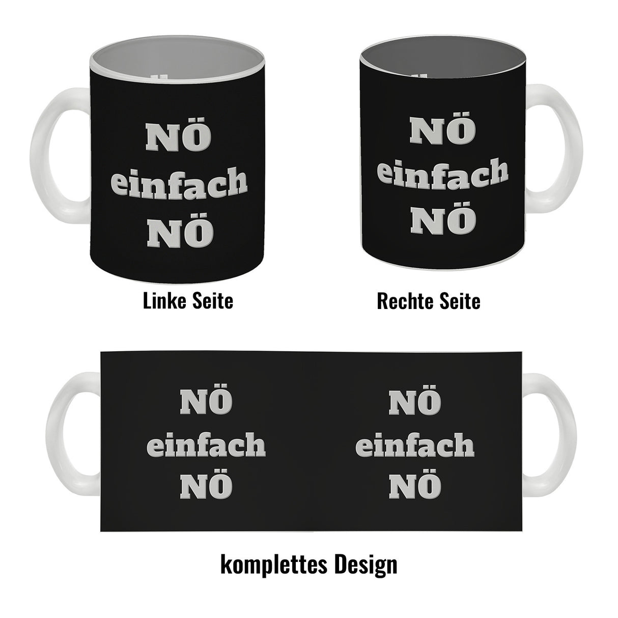 NÖ einfach NÖ Kaffeebecher mit Spruch