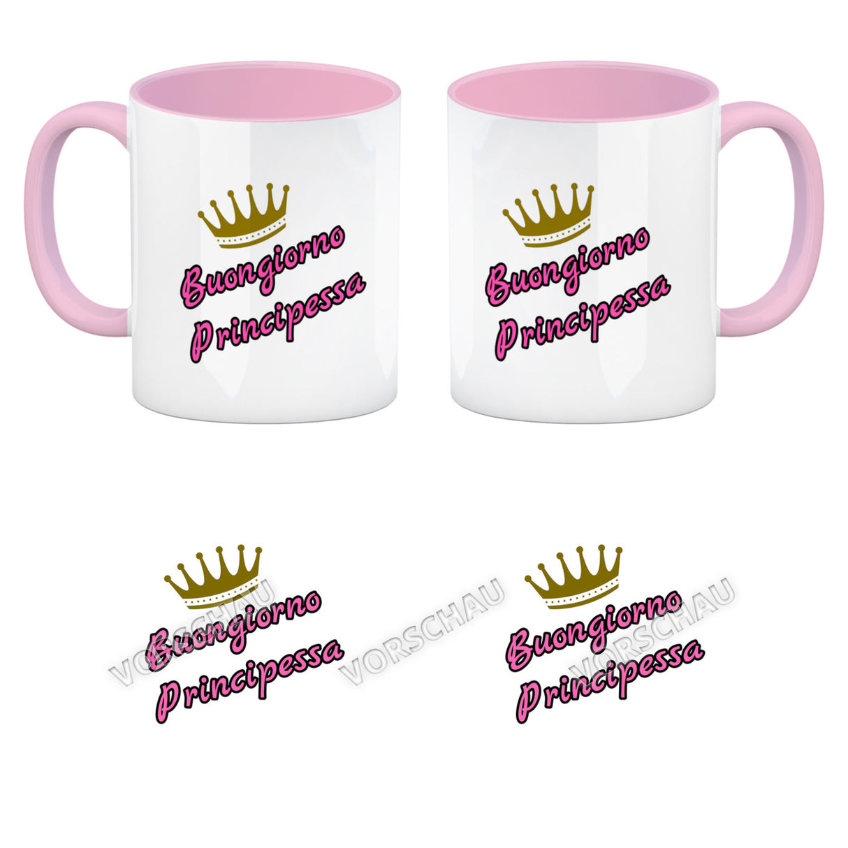 Buongiorno Amore Mio Italien Kaffeebecher