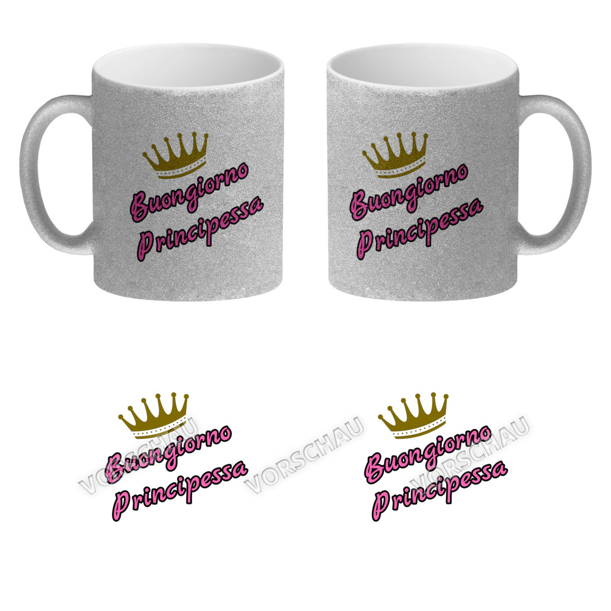 Buongiorno Amore Mio Italien Kaffeebecher