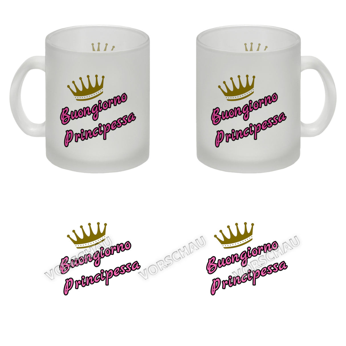 Buongiorno Amore Mio Italien Kaffeebecher