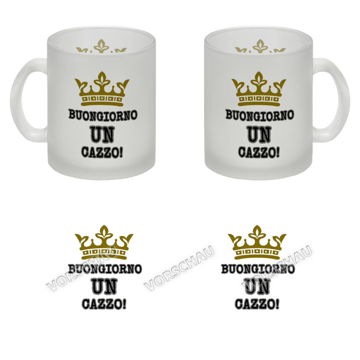 Buongiorno Amore Mio Italien Kaffeebecher