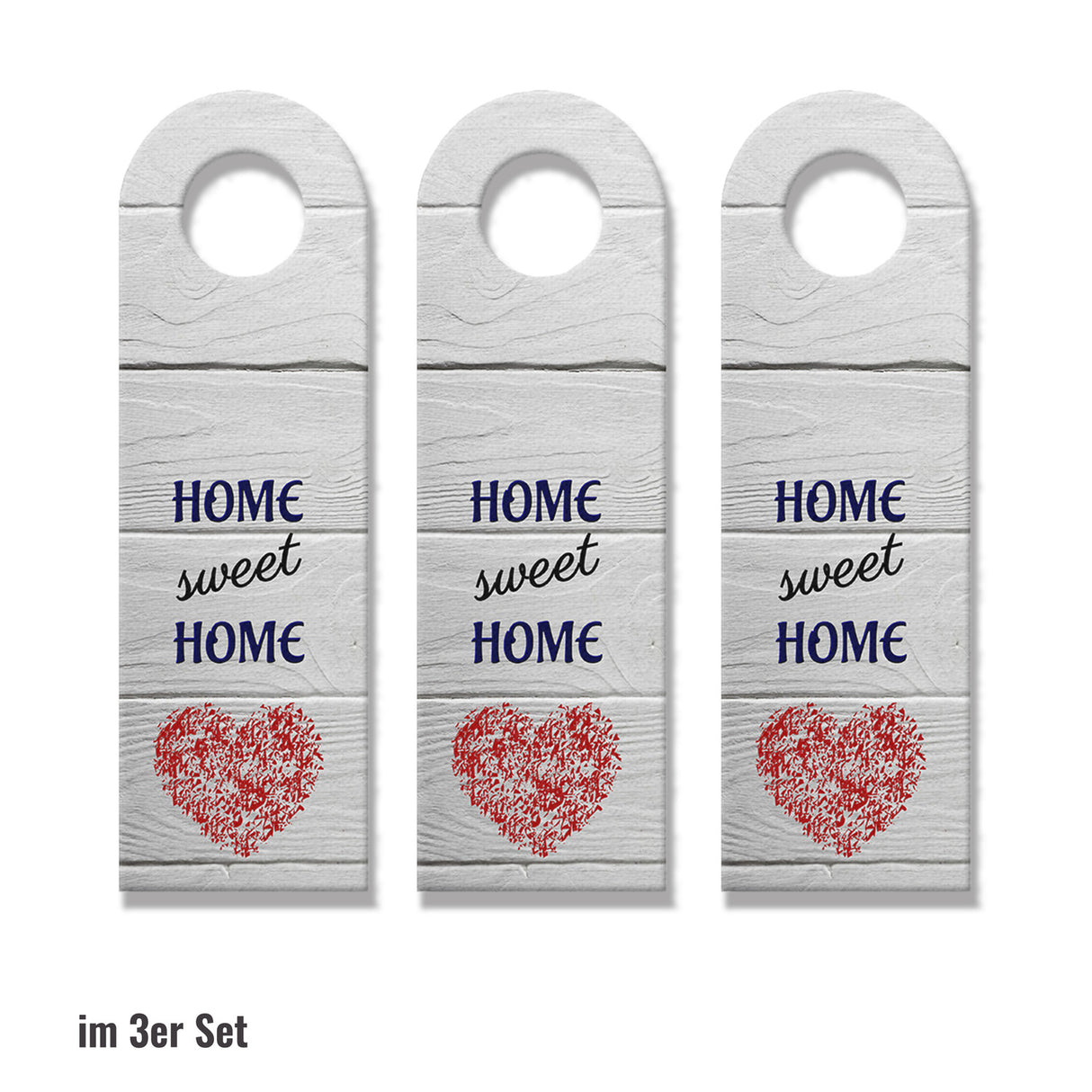 HOME sweet HOME Türhänger mit Herz