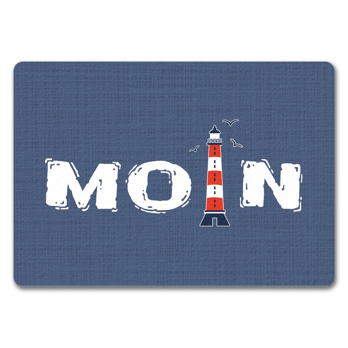 Moin Leuchtturm maritime Fußmatte
