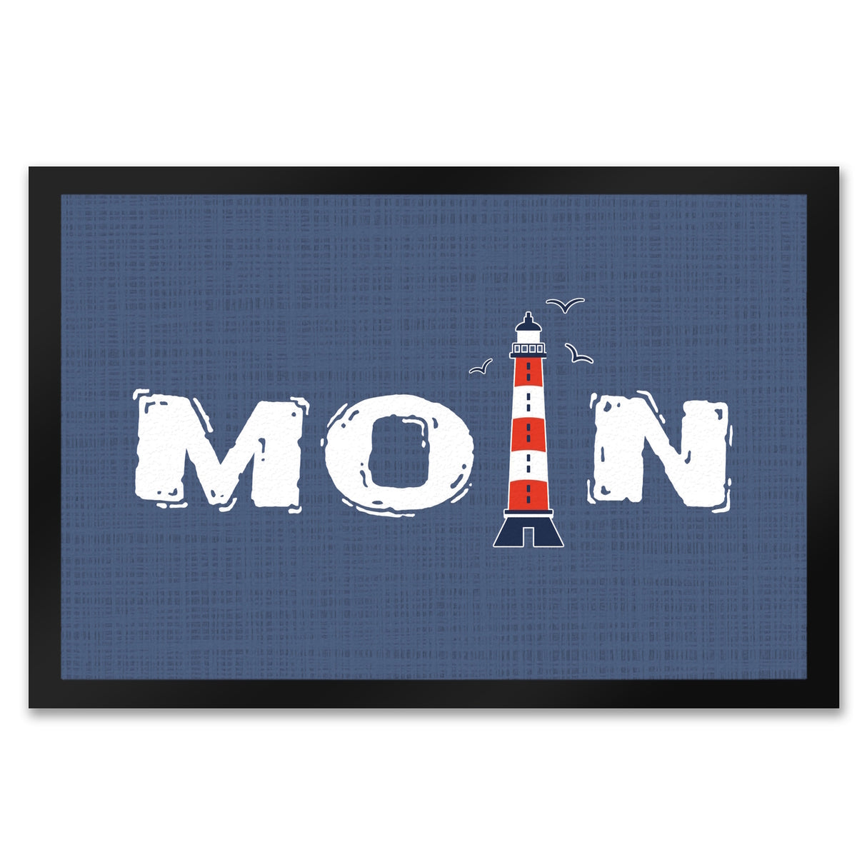 Moin Leuchtturm maritime Fußmatte