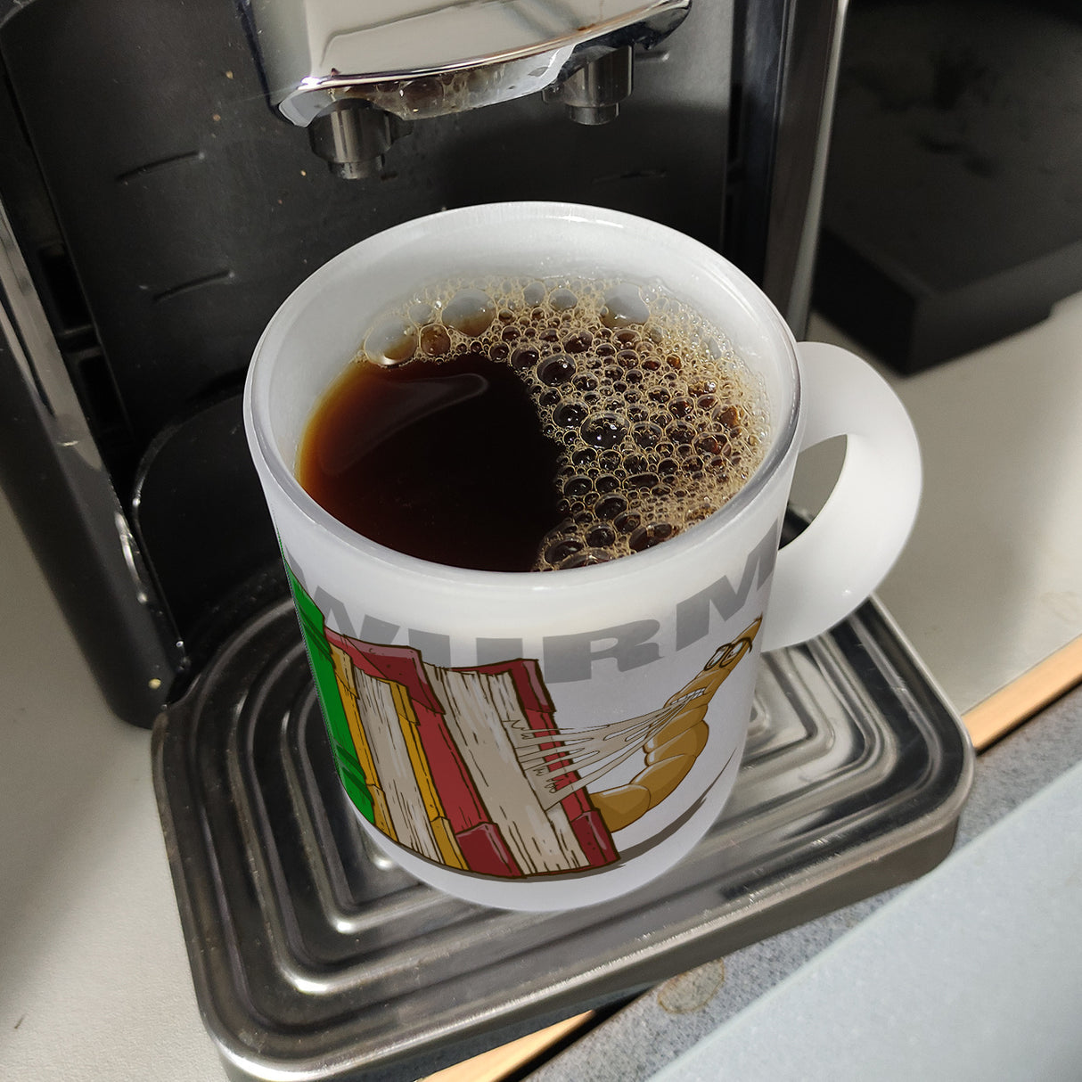 Kaffeebecher Bücherwurm für Bibliophile lesen schlau Lehrer alte Bücher