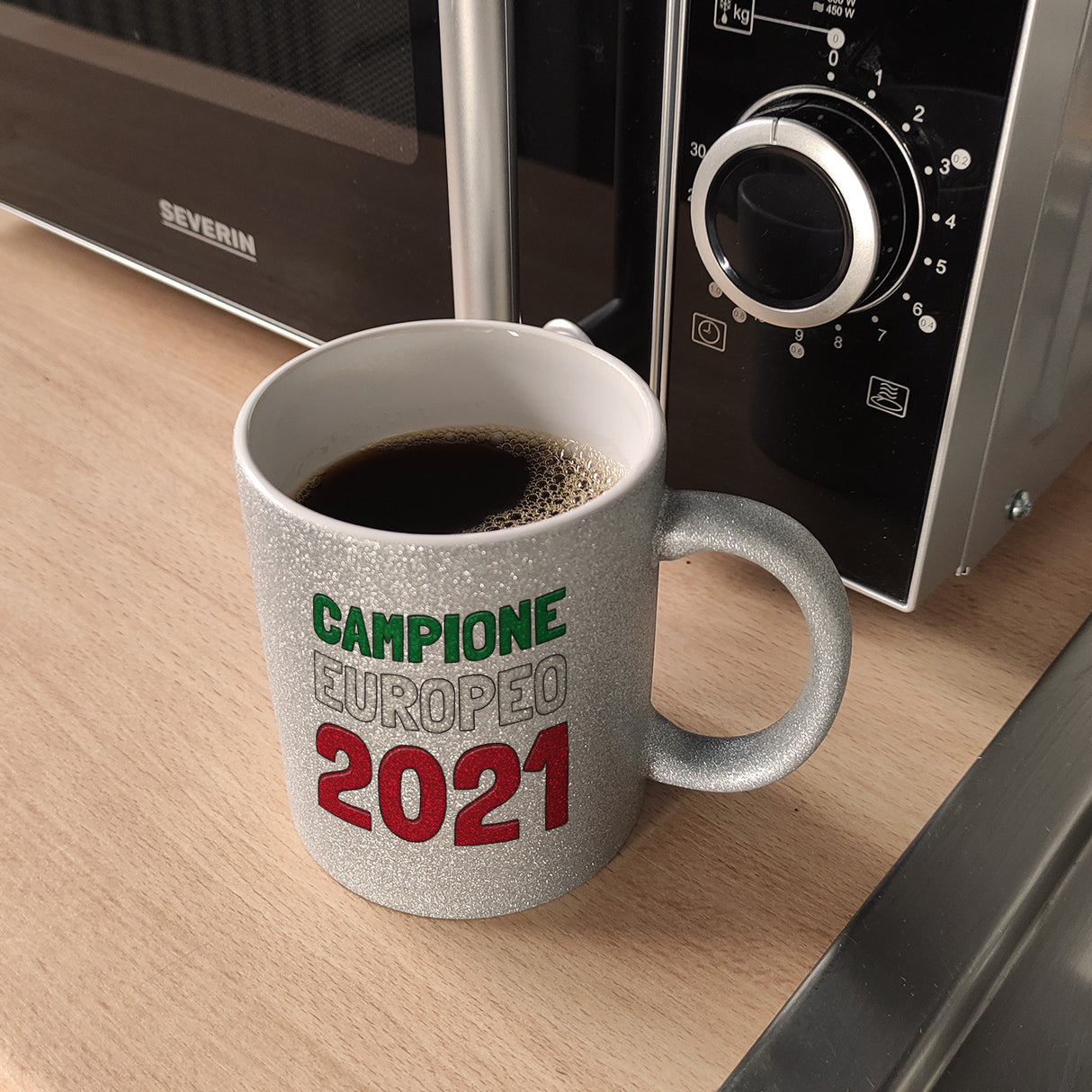 Kaffeebecher Campione Europeo 2021 Italia Italien Europameister Tazza
