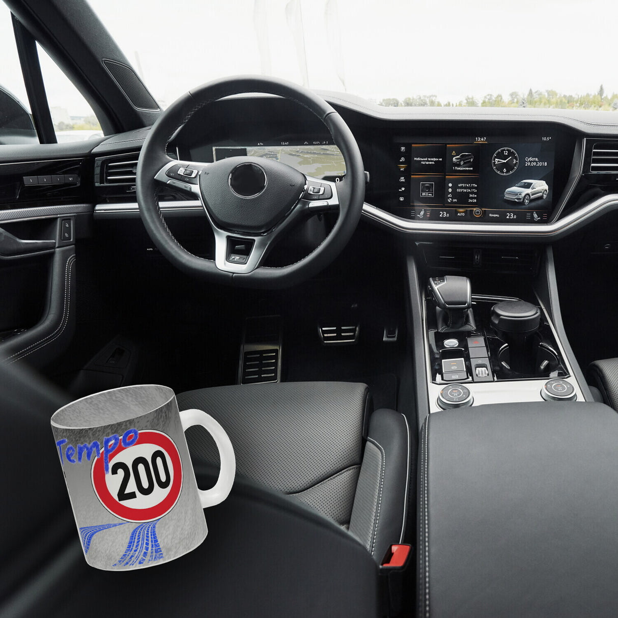 Kaffeebecher gegen Tempolimit - für 200 km/h bei Nässe auf Autobahn