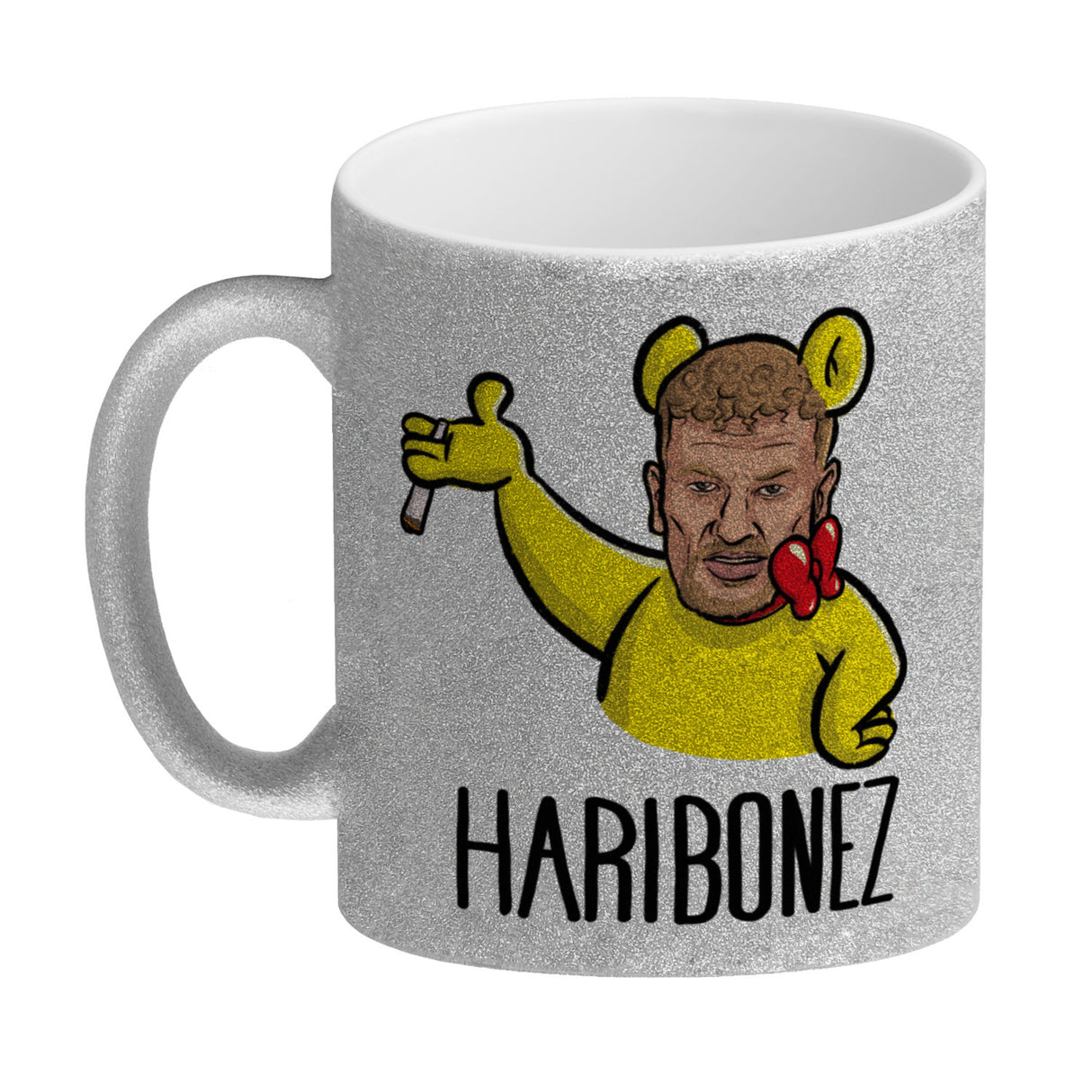 Rapper-Wortspiel Kaffeebecher Haribonez Tasse für einen Rap-Fan
