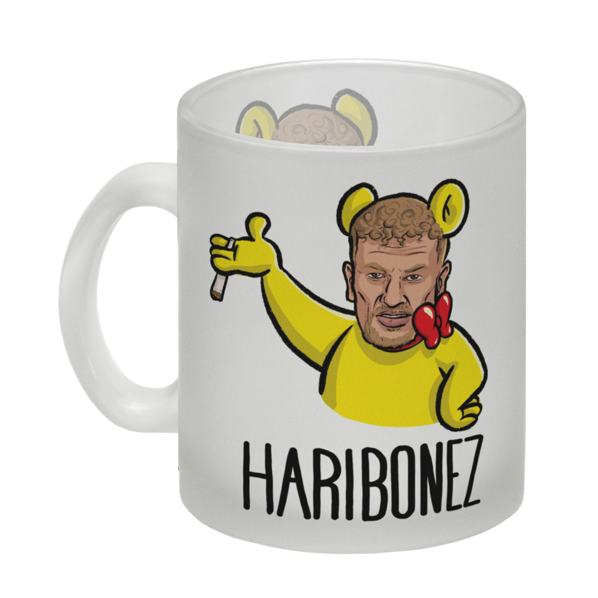 Rapper-Wortspiel Kaffeebecher Haribonez Tasse für einen Rap-Fan