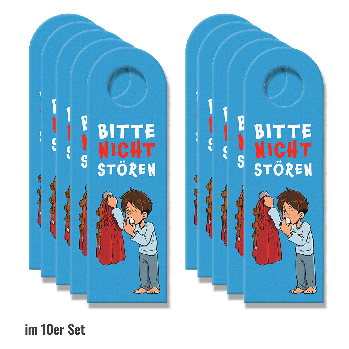 Türhänger Superheldenmotiv - Bitte nicht stören oder Was kann ich für dich tun