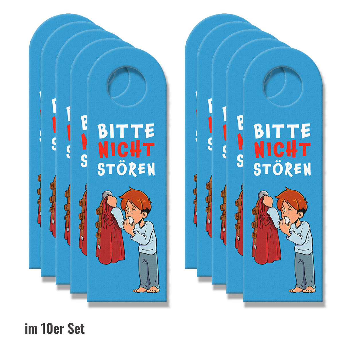 Türhänger Superheldenmotiv - Bitte nicht stören oder Was kann ich für dich tun