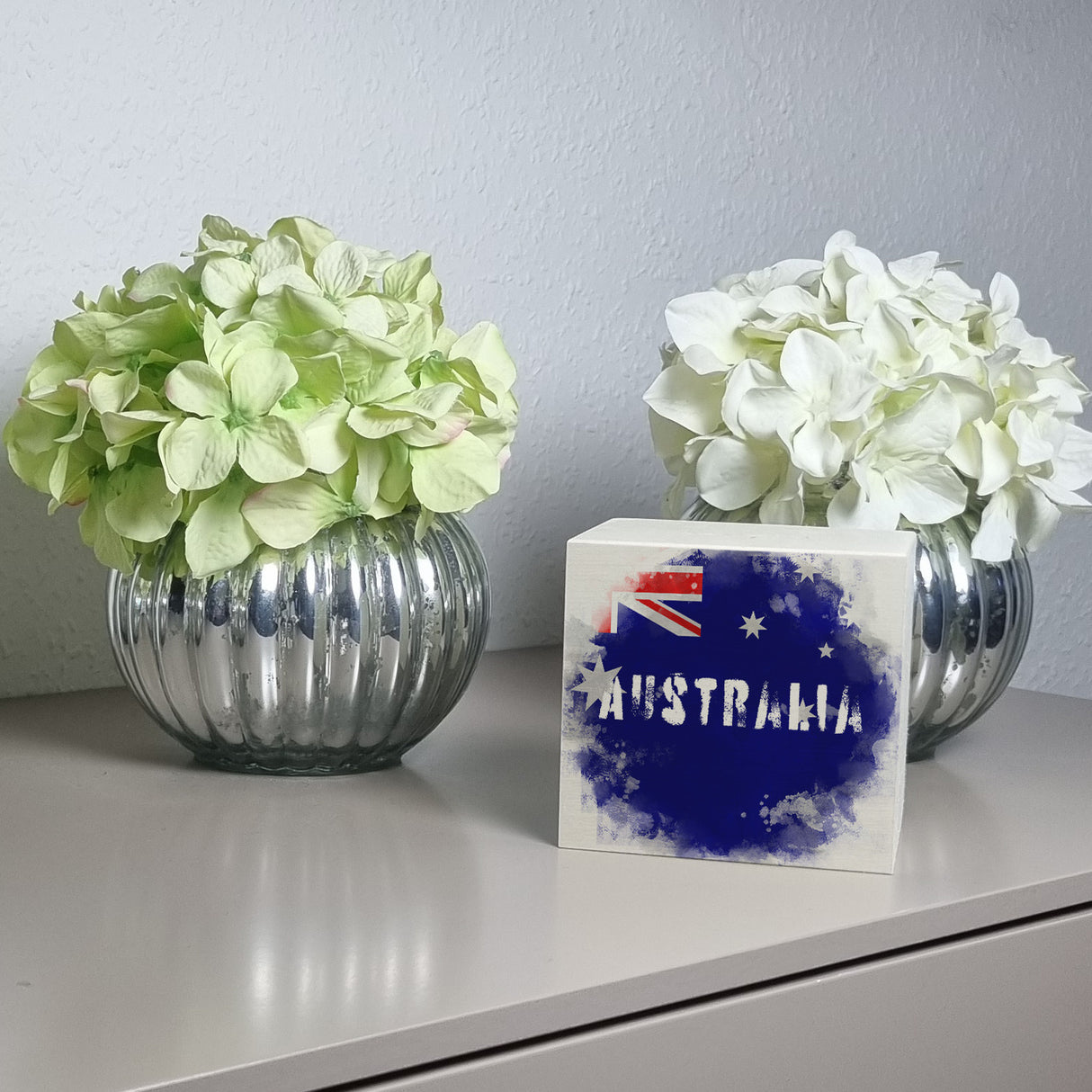 Spardose mit Australien-Flagge im Used Look - Sparschwein für Urlauber
