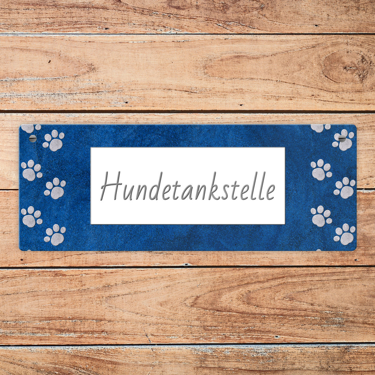 zusammen glücklich Metallschild mit Pfoten für Hundebesitzer Hunde-Freunde Geschenkidee Dekoration Deko Pfotenabdruck Fellnase