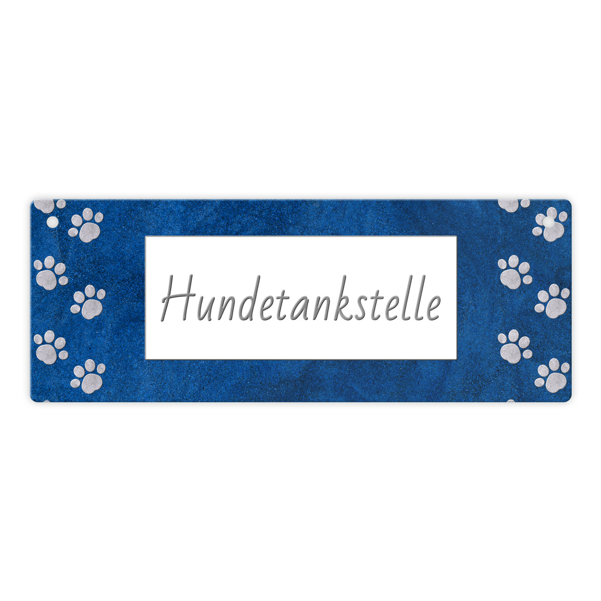 zusammen glücklich Metallschild mit Pfoten für Hundebesitzer Hunde-Freunde Geschenkidee Dekoration Deko Pfotenabdruck Fellnase