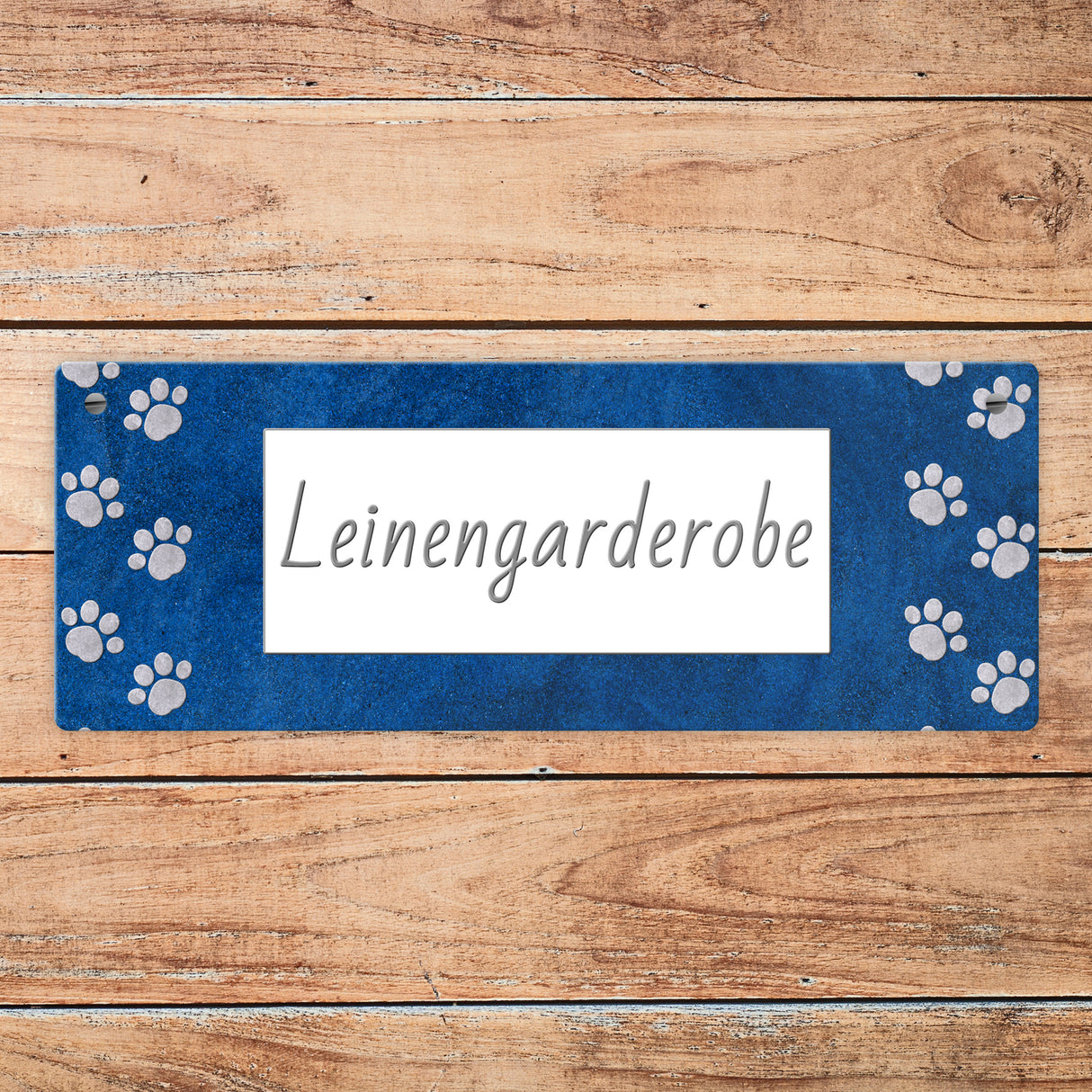 zusammen glücklich Metallschild mit Pfoten für Hundebesitzer Hunde-Freunde Geschenkidee Dekoration Deko Pfotenabdruck Fellnase