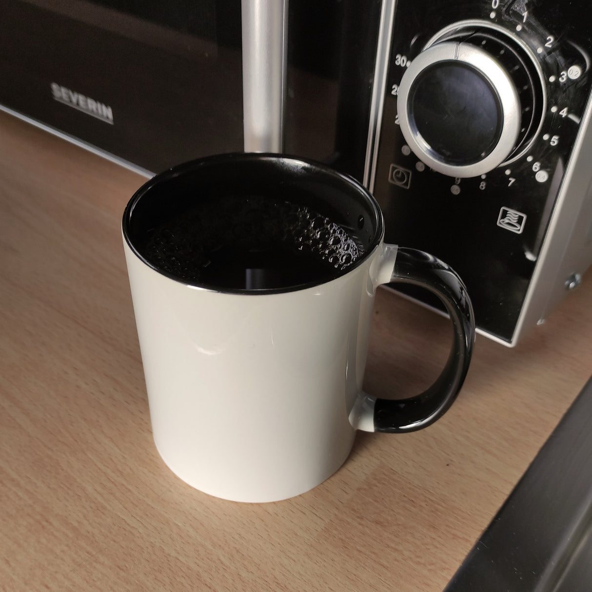 Kaffeetasse mit lustigem Kürbismotiv und Schriftzug - Kürbis Bräu
