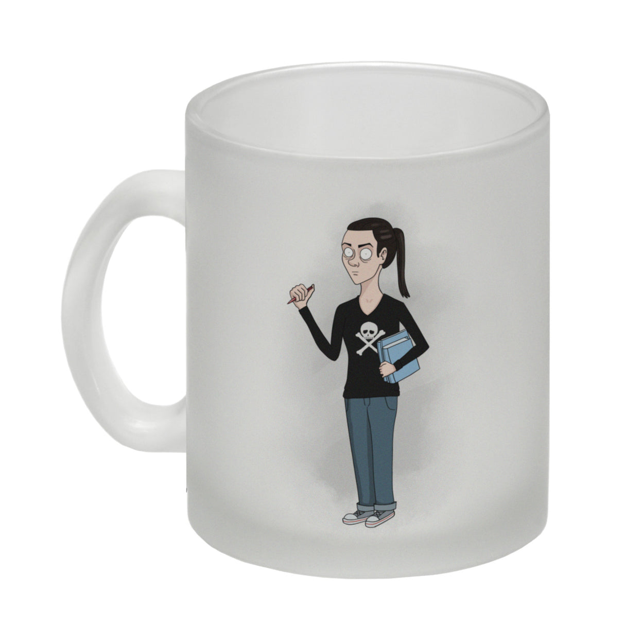 Kaffeetasse mit lustigem Motiv und Spruch - I don't need Halloween to be scary