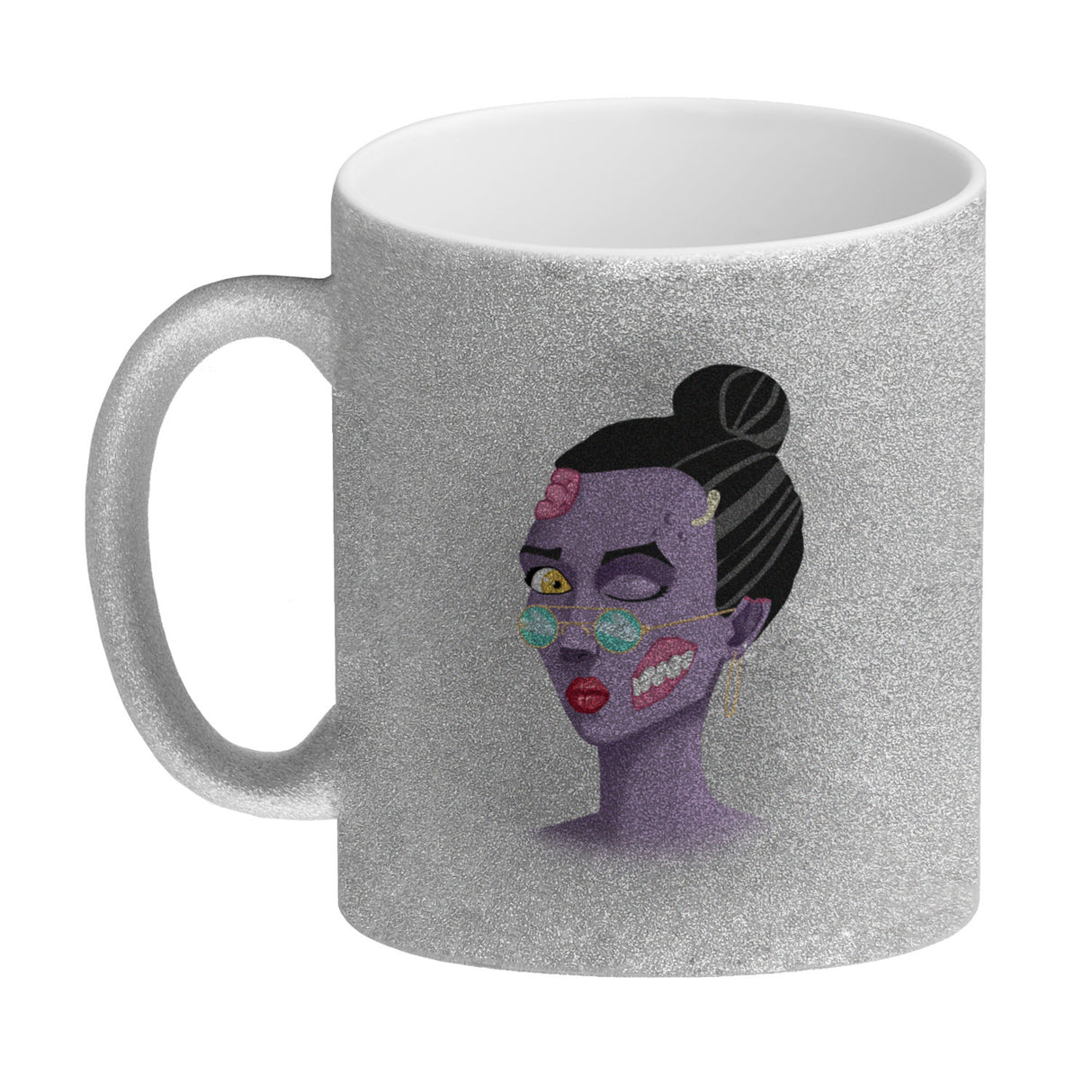 Kaffeetasse mit sexy Zombie und Spruch - I'm a sexy ghoul and I know it