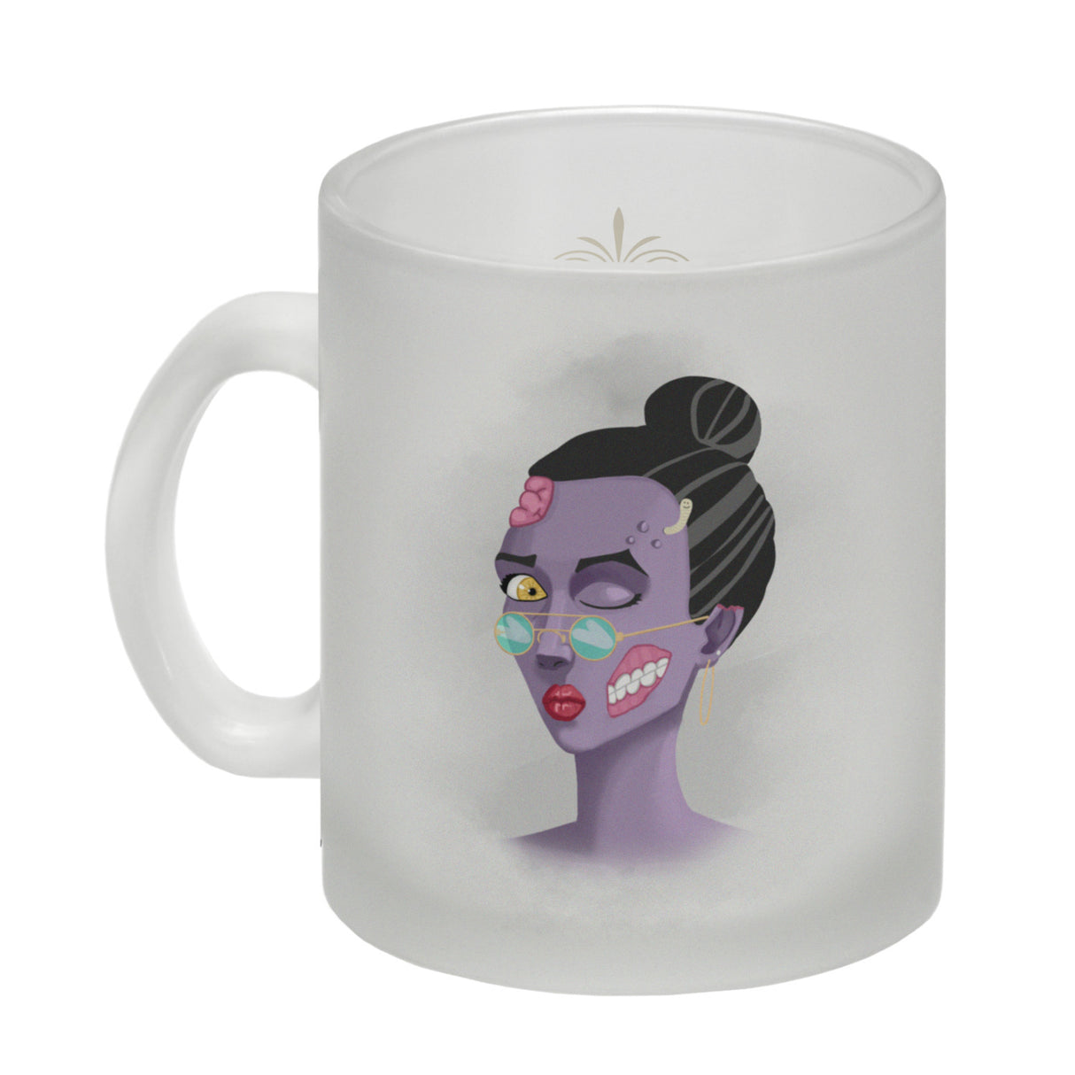 Kaffeetasse mit sexy Zombie und Spruch - I'm a sexy ghoul and I know it