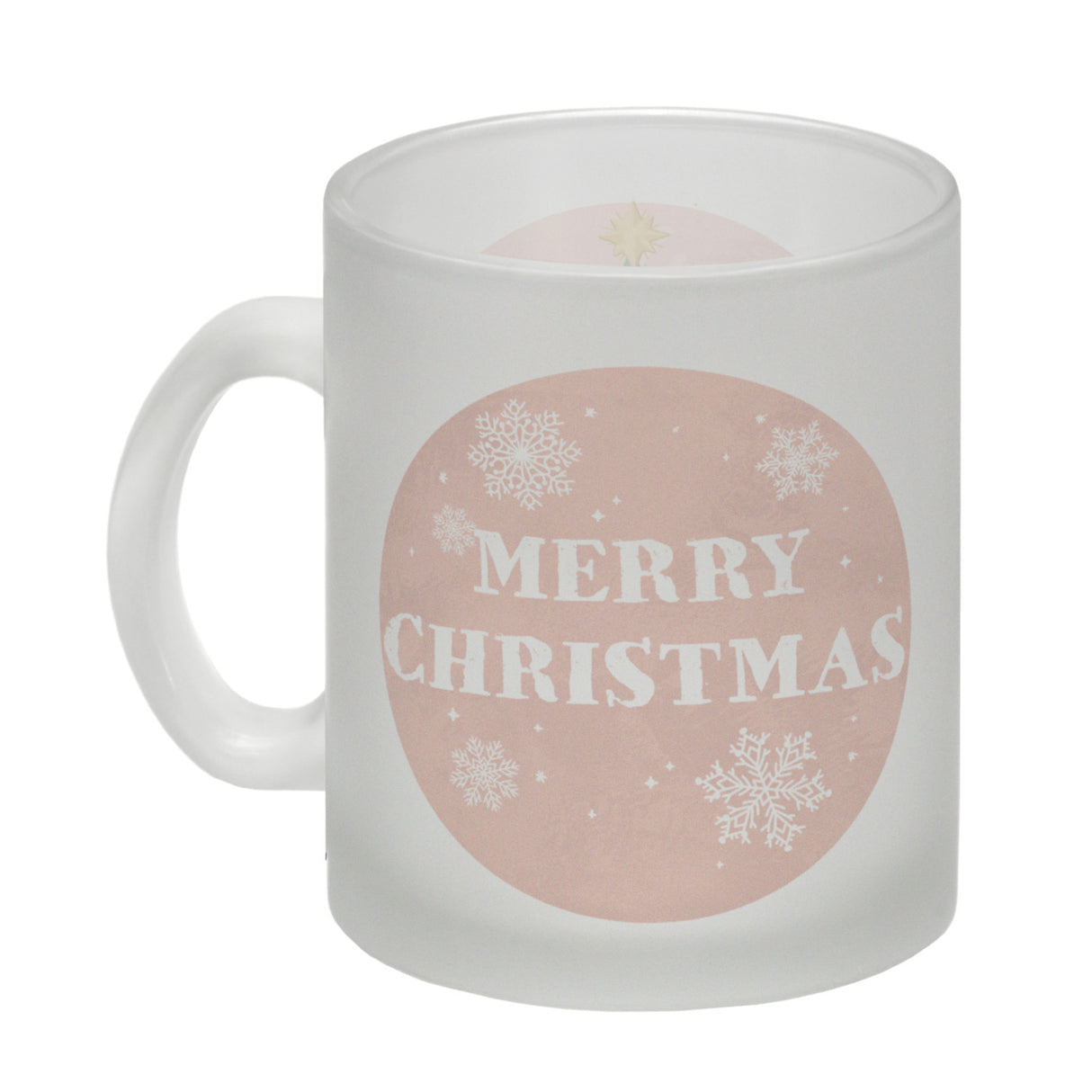 Merry Christmas Kaffeetasse mit schönem Weihnachtsbaum Motiv und Spruch