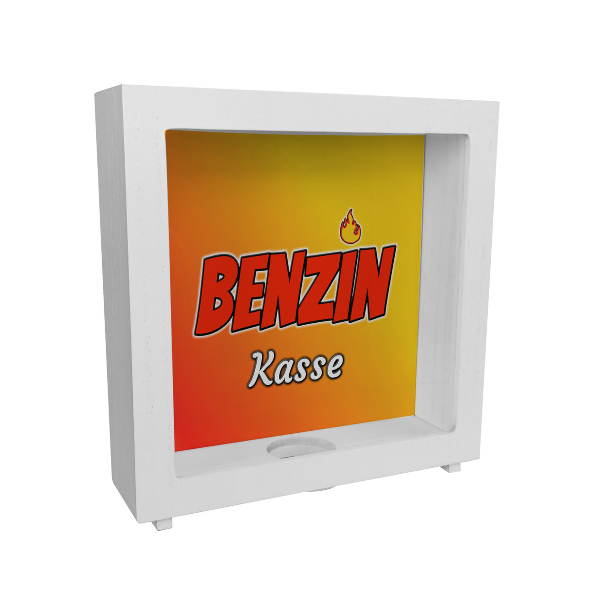 Benzinkasse Spardose aus Keramik für Spritgeld