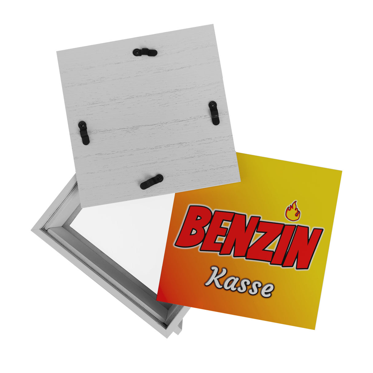 Benzinkasse Spardose aus Keramik für Spritgeld