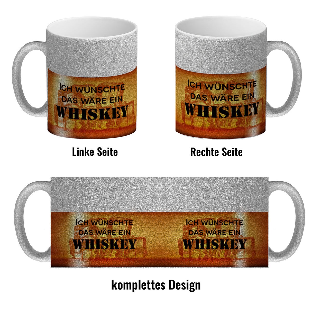 Ich wünschte das wäre ein Whiskey Kaffeebecher
