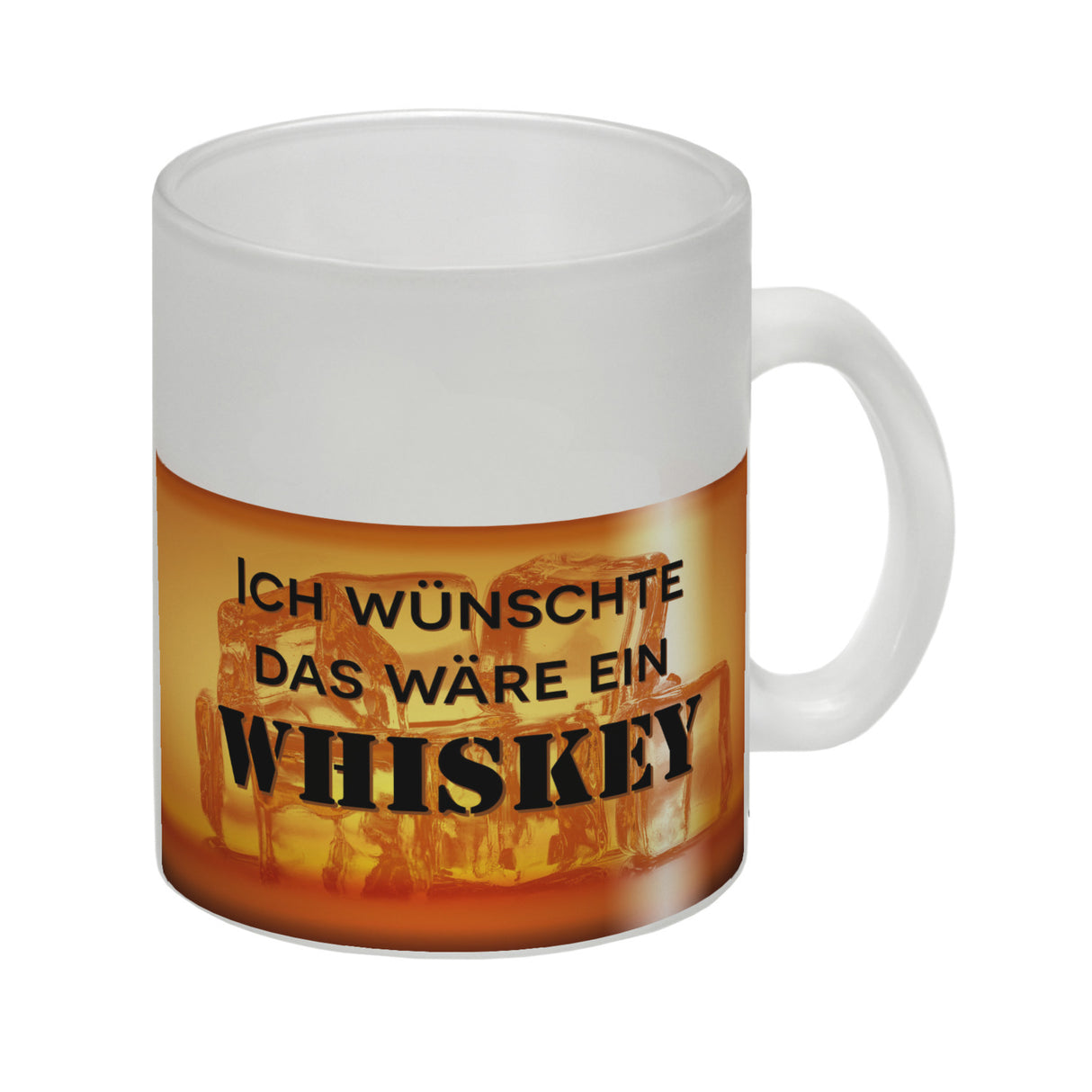 Ich wünschte das wäre ein Whiskey Kaffeebecher